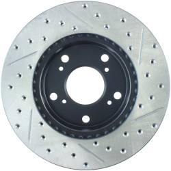 StopTech - StopTech 127.40056R Sport Cross-Drilled & Slotted Disc Brake Rotor - Image 2