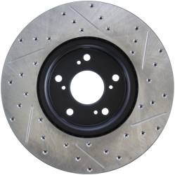 StopTech - StopTech 127.40062R Sport Cross-Drilled & Slotted Disc Brake Rotor for TL - Image 2