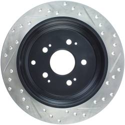 StopTech - StopTech 127.40065R Sport Cross-Drilled & Slotted Disc Brake Rotor - Image 2