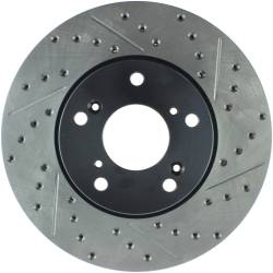 StopTech - StopTech 127.40036L Sport Cross-Drilled & Slotted Disc Brake Rotor - Image 1