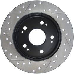 StopTech - StopTech 127.40040L Sport Cross-Drilled & Slotted Disc Brake Rotor - Image 2