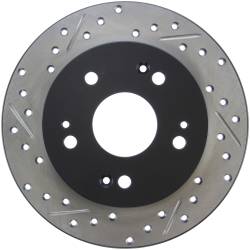 StopTech - StopTech 127.40040R Sport Cross-Drilled & Slotted Disc Brake Rotor - Image 1