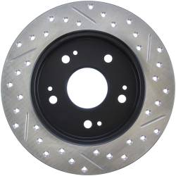 StopTech - StopTech 127.40040R Sport Cross-Drilled & Slotted Disc Brake Rotor - Image 2