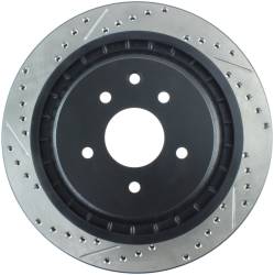StopTech - StopTech 127.42101R Sport Cross-Drilled & Slotted Disc Brake Rotor - Image 1