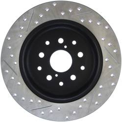 StopTech - StopTech 127.44090L Sport Cross-Drilled & Slotted Disc Brake Rotor - Image 2