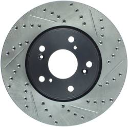 StopTech - StopTech 127.40086L Sport Cross-Drilled & Slotted Disc Brake Rotor for Accord - Image 1