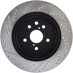 StopTech - StopTech 127.44141L Sport Cross-Drilled & Slotted Disc Brake Rotor - Image 2