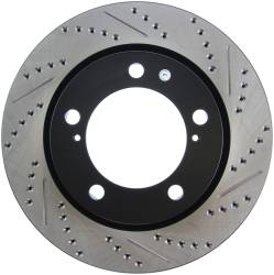 StopTech - StopTech 127.44162L Sport Cross-Drilled & Slotted Disc Brake Rotor - Image 1