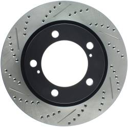 StopTech - StopTech 127.44162R Sport Cross-Drilled & Slotted Disc Brake Rotor - Image 1
