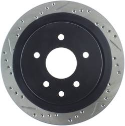 StopTech - StopTech 127.42088R Sport Cross-Drilled & Slotted Disc Brake Rotor - Image 1