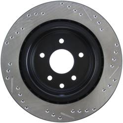 StopTech - StopTech 127.42088R Sport Cross-Drilled & Slotted Disc Brake Rotor - Image 2