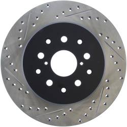 StopTech - StopTech 127.44105R Sport Cross-Drilled & Slotted Disc Brake Rotor for Supra - Image 1