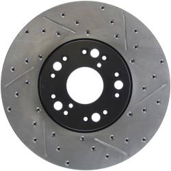 StopTech - StopTech 127.44083L Sport Cross-Drilled & Slotted Disc Brake Rotor - Image 1