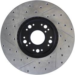 StopTech - StopTech 127.44083L Sport Cross-Drilled & Slotted Disc Brake Rotor - Image 2