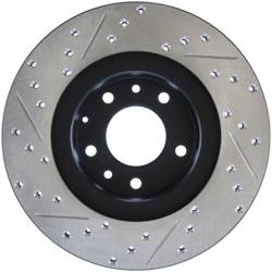 StopTech - StopTech 127.45051L Sport Cross-Drilled & Slotted Disc Brake Rotor for RX-7 - Image 2