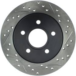 StopTech - StopTech 127.61099L Sport Cross-Drilled & Slotted Disc Brake Rotor for Focus - Image 1