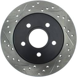StopTech - StopTech 127.61099R Sport Cross-Drilled & Slotted Disc Brake Rotor for Focus - Image 1