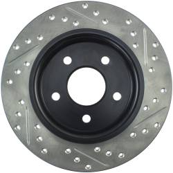 StopTech - StopTech 127.61099R Sport Cross-Drilled & Slotted Disc Brake Rotor for Focus - Image 2