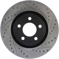 StopTech - StopTech 127.61112L Sport Cross-Drilled & Slotted Disc Brake Rotor - Image 1