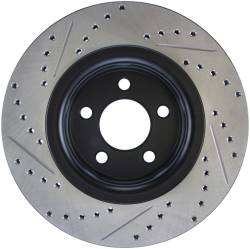 StopTech - StopTech 127.61112L Sport Cross-Drilled & Slotted Disc Brake Rotor - Image 2