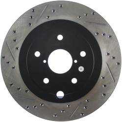 StopTech - StopTech 127.47030R Sport Cross-Drilled & Slotted Disc Brake Rotor - Image 1