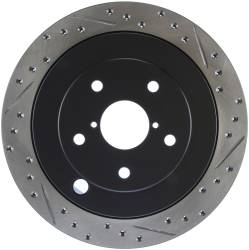 StopTech - StopTech 127.47028L Sport Cross-Drilled & Slotted Disc Brake Rotor - Image 1