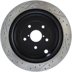 StopTech - StopTech 127.47028L Sport Cross-Drilled & Slotted Disc Brake Rotor - Image 2