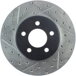 StopTech - StopTech 127.61072R Sport Cross-Drilled & Slotted Disc Brake Rotor - Image 1