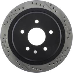StopTech - StopTech 127.62061L Sport Cross-Drilled & Slotted Disc Brake Rotor - Image 1