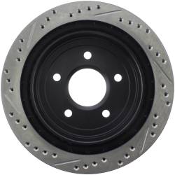 StopTech - StopTech 127.62061L Sport Cross-Drilled & Slotted Disc Brake Rotor - Image 2