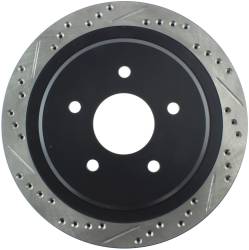 StopTech - StopTech 127.62062R Sport Cross-Drilled & Slotted Disc Brake Rotor - Image 1