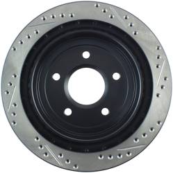 StopTech - StopTech 127.62062R Sport Cross-Drilled & Slotted Disc Brake Rotor - Image 2