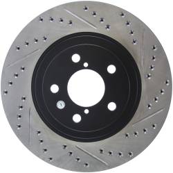StopTech - StopTech 127.47021L Sport Cross-Drilled & Slotted Disc Brake Rotor - Image 1