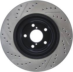 StopTech - StopTech 127.47021L Sport Cross-Drilled & Slotted Disc Brake Rotor - Image 2