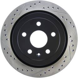 StopTech - StopTech 127.62105R Sport Cross-Drilled & Slotted Disc Brake Rotor - Image 1