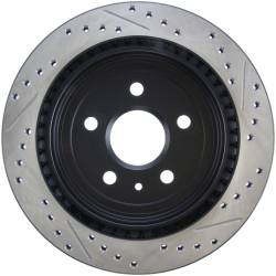 StopTech - StopTech 127.62105R Sport Cross-Drilled & Slotted Disc Brake Rotor - Image 2