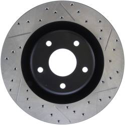 StopTech - StopTech 127.62085L Sport Cross-Drilled & Slotted Disc Brake Rotor - Image 1