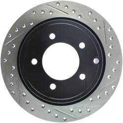 StopTech - StopTech 127.63069L Sport Cross-Drilled & Slotted Disc Brake Rotor - Image 1