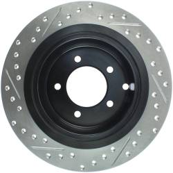 StopTech - StopTech 127.63069L Sport Cross-Drilled & Slotted Disc Brake Rotor - Image 2