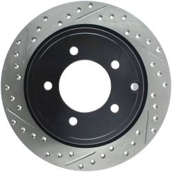 StopTech - StopTech 127.63069R Sport Cross-Drilled & Slotted Disc Brake Rotor - Image 1