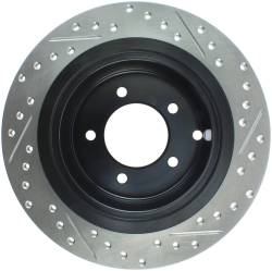 StopTech - StopTech 127.63069R Sport Cross-Drilled & Slotted Disc Brake Rotor - Image 2