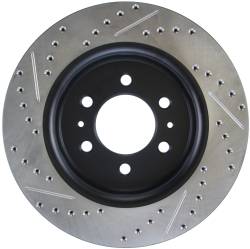 StopTech - StopTech 127.65119L Sport Cross-Drilled & Slotted Disc Brake Rotor - Image 2