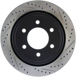 StopTech - StopTech 127.65135L Sport Cross-Drilled & Slotted Disc Brake Rotor for F150 - Image 1