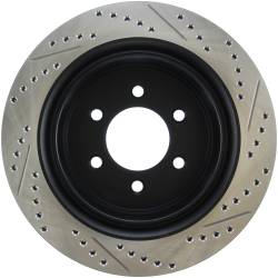 StopTech - StopTech 127.65135R Sport Cross-Drilled & Slotted Disc Brake Rotor for F150 - Image 2