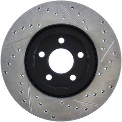 StopTech - StopTech 127.63053R Sport Cross-Drilled & Slotted Disc Brake Rotor - Image 2