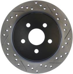 StopTech - StopTech 127.63054L Sport Cross-Drilled & Slotted Disc Brake Rotor - Image 1