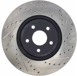 StopTech - StopTech 127.65146L Sport Cross-Drilled & Slotted Disc Brake Rotor - Image 1