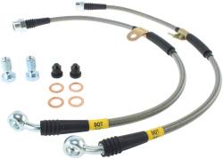 StopTech - StopTech 950.66002 Stainless Steel Hose Set - Image 1
