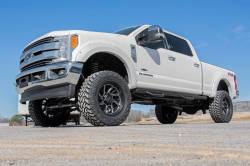 Rough Country Suspension Systems - Rough Country Pocket Fender Flares-Black 17-22 Super Duty F-F21112A - Image 4