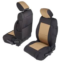 Smittybilt - Smittybilt 471525 Neoprene Seat Cover Set Tan for 13-18 Jeep Wrangler JK 2DR - Image 26